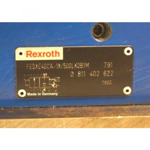 Origin REXROTH FESXE40CA-1X/500LK0B1M SERVO VALVE 0-811-402-622, 0811402622 #4 image