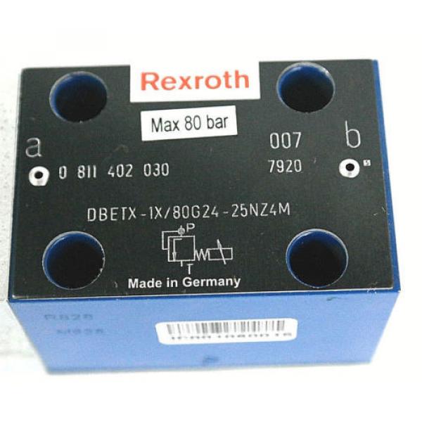 NIB BOSCH REXROTH 0 811 402 030 PROPORTIONAL VALVE W/ 0811405145 AMP MODULE #3 image