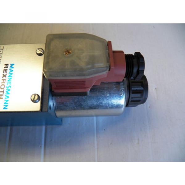 Origin MANNESMANN REXROTH HYDRAULIC VALVE 5-4WE10E32/GW110RN9Z55L/A08 96VDC #4 image