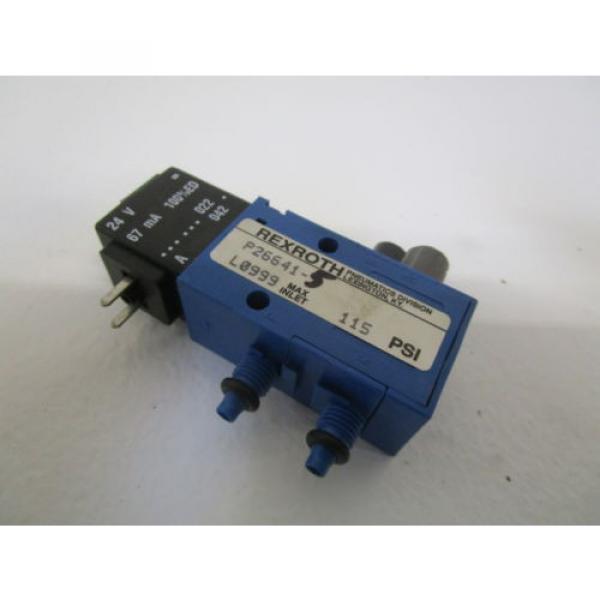 REXROTH SOLENOID VALVE P26641-5 USED #4 image