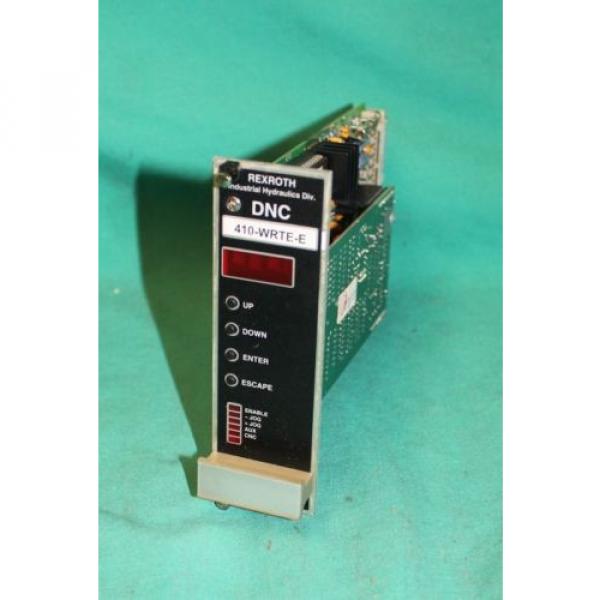 Rexroth, 410-WRTE-E, DNC-12, Bosch Valve Control Amplifier Process Controller NE #1 image