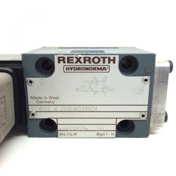 Directional Control Valve 4WE6D53/AG24NZ4 Rexroth 4WE-6-D-53/A-G24-N-Z4 origin #2 image