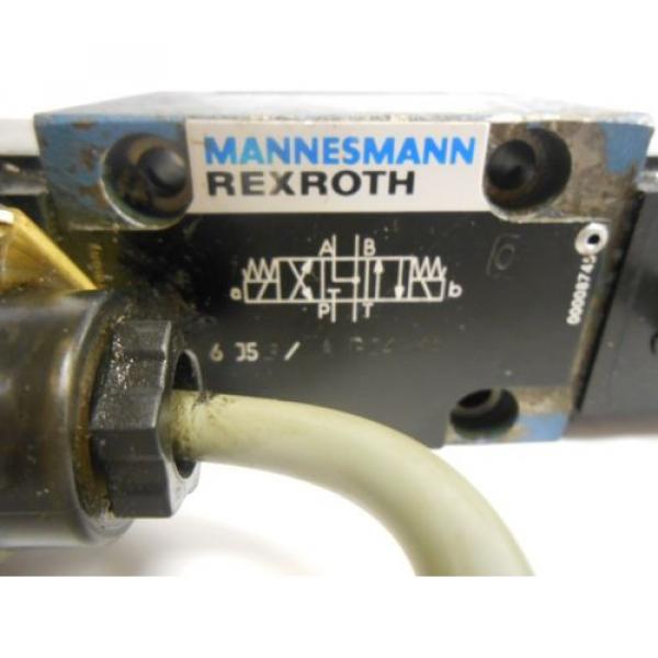 MANNESMANN REXROTH, HYDRAULIC VALVE, 4WE 6 J53/ A G24NK4 #6 image