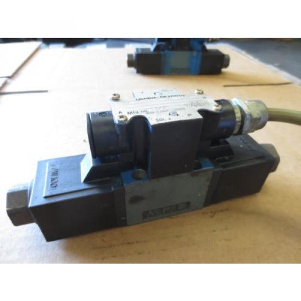 TSUGAMI NP-32 REXROTH 4WE6J-51-M0/AW100-00 4WE6J-51-MO/AW100-00 SOLENOID VALVE #4 image