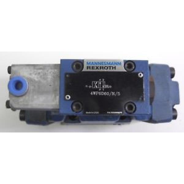 MANNESMANN REXROTH SOLENOID 4WP6D60 VALVE 4WPH10HC40 #1 image