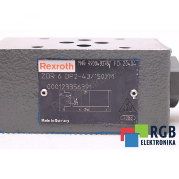 ZDR6DP2-43/150YM R900483787 PRESURE REDUCTING VALVE REXROTH ID16592 #3 image