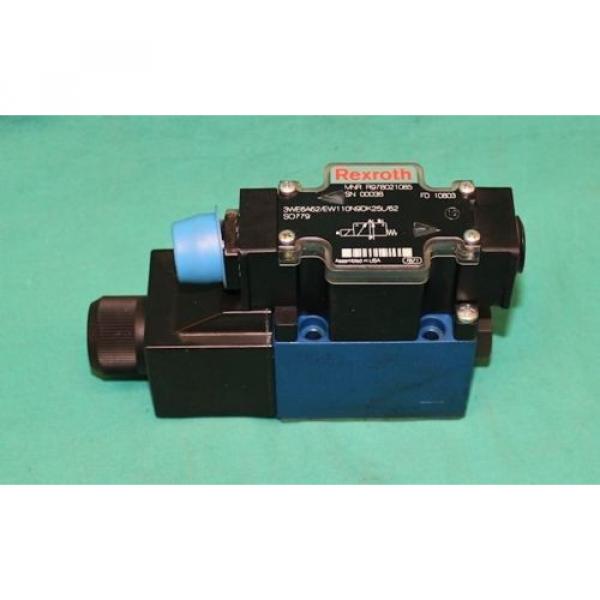 Rexroth 3WE6A62/EW110N9DK25L/62 Hydraulic Control Valve MNR R978021085 Origin #1 image