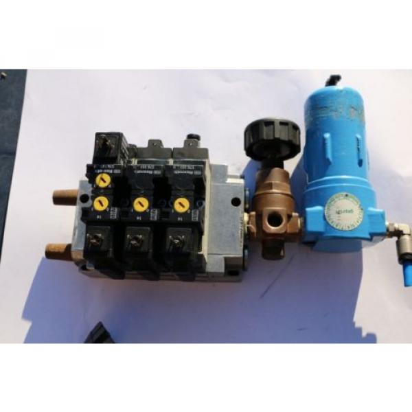 REXROTH Druckluftventil Magnetventil Ventilinsel / Solenoid valves  060 #1 image