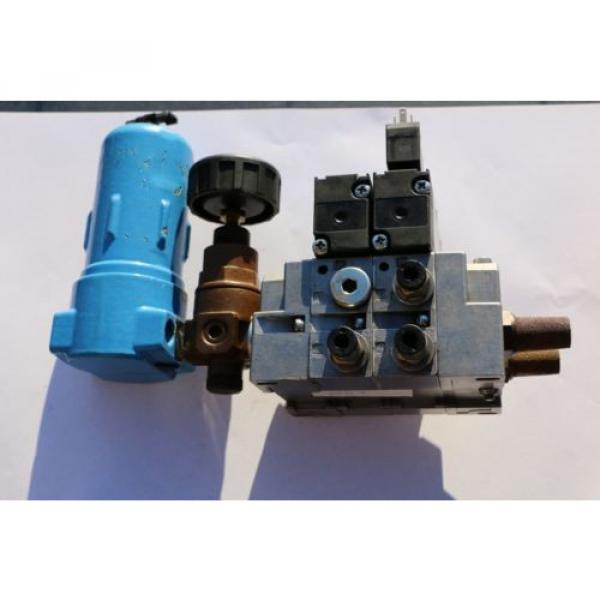 REXROTH Druckluftventil Magnetventil Ventilinsel / Solenoid valves  057 #3 image