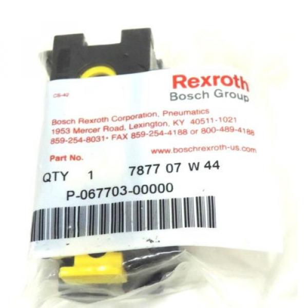 Origin BOSCH REXROTH P-067703-00000 VALVE BODY MANIFOLD 7877 07 W 44 #1 image