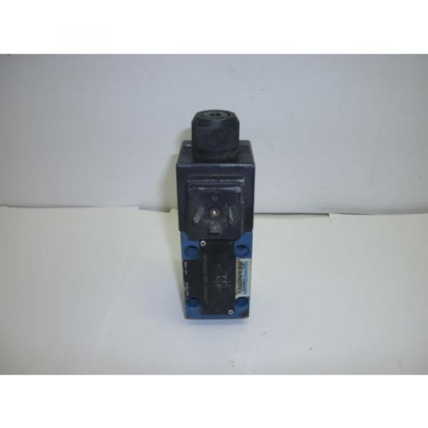 MANNESMANN REXROTH 4WE6D60/EW110N9K4/V HYDRAULIC VALVE 110/120VAC 5000PSI MAX #7 image