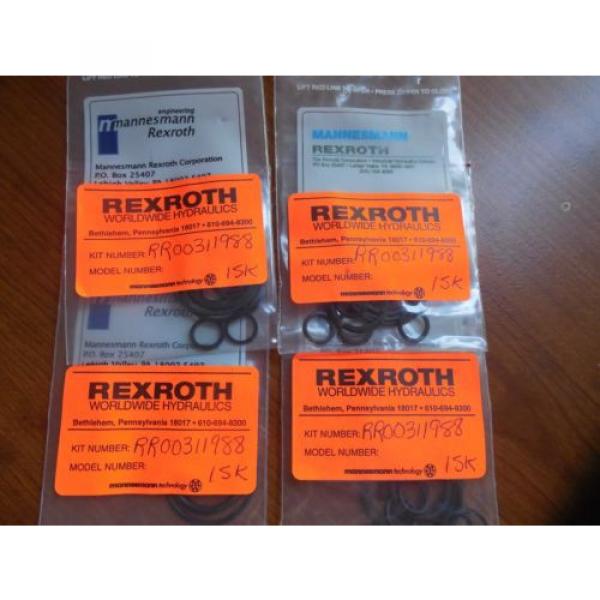 Mannesmann Rexroth RR00311988 Kit Lot of 4 origin #1 image