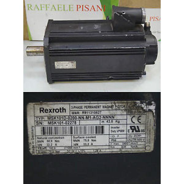 REXROTH 3~PERMANENT-MAGNET-MOTOR // MSK101D-0200-NN-M1-AG2-NNNN #1 image