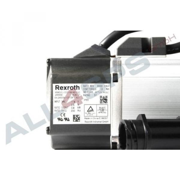 BOSCH REXROTH SERVOMOTOR MSM030C-0300-NN-M0-CG0 OVP #3 image