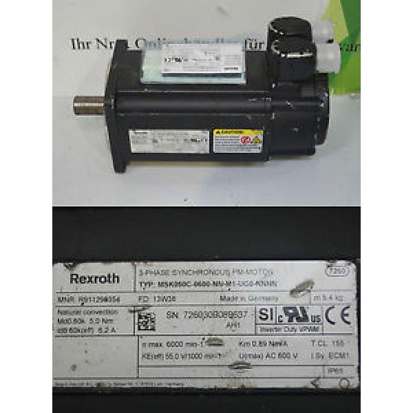 REXROTH MSK050C-0600-NN-M1-UG0-NNNN #1 image