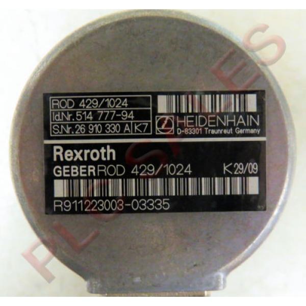 REXROTH GerberRod 429/1024  |  Encoder R911223003-03335  Origin #3 image