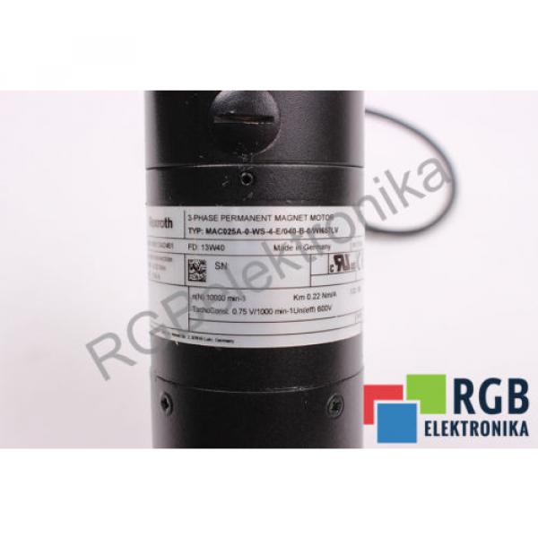 MAC025A-0-WS-4-E/040-B-0/WI657LV ENCODER FOR MOTOR REXROTH 12M WARRANTY ID15795 #5 image