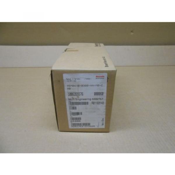 1 NIB BOSCH REXROTH MSM041B-0300-NN-M0-CH0 SERVO MOTOR 075KW 4 AMP 4A 120VAC #1 image