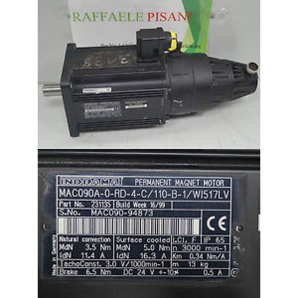 REXROTH INDRAMAT MAC090A-0-RD-4-C/110-B-1/WI517LV #1 image