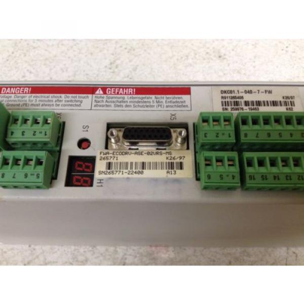 Bosch Rexroth Indramat FWA-ECODRV-ASE-02VRS-MS DKC011-040-7-FW AC Servo Digital #4 image