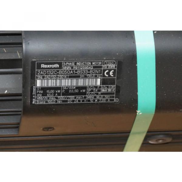 Rexroth Indramat 2AD132C-B05OA1-BS33-B2N1 Servo Motor #2 image