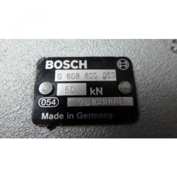 BOSCH REXROTH PS50 0-608-600-003, PRESS SPINDLE  REMAN w/MEASUREMENT CONVERTER #3 image