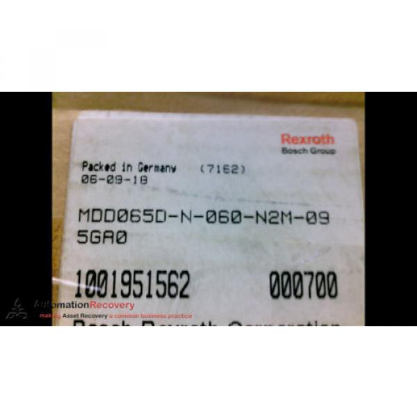 REXROTH MDD065D-N-060-N2M-095GA0 SERVO MOTOR, Origin #199287 #1 image