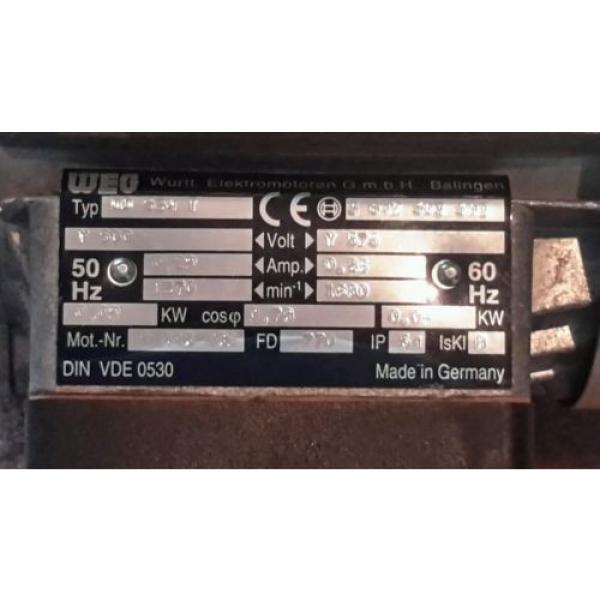 Origin BOSCH REXROTH TS CONVEYOR MOTOR 3842503583 #2 image