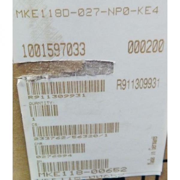 Rexroth Permanent Magnet Motor MKE 118D-027-NPO-KE4 - unused/OVP - #3 image