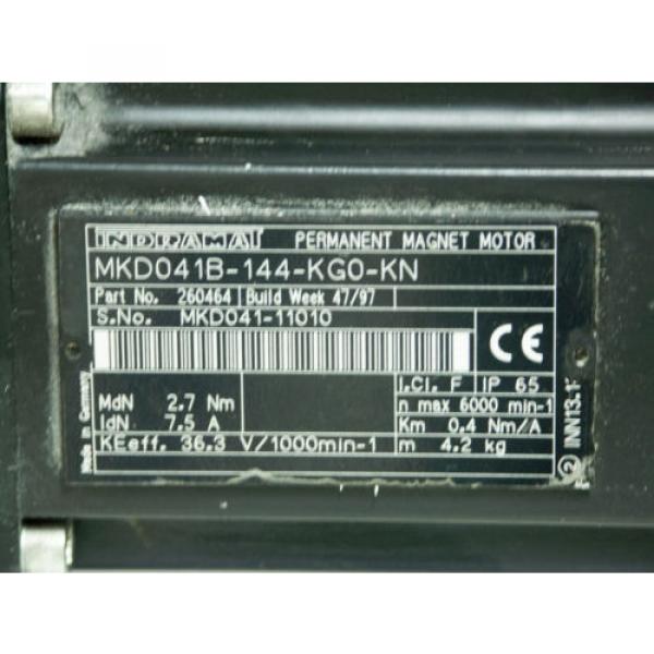 Rexroth Indramat MKD041B-144-KG0-KN mit Alpha Getriebe CP 70-M01-5-111 #4 image