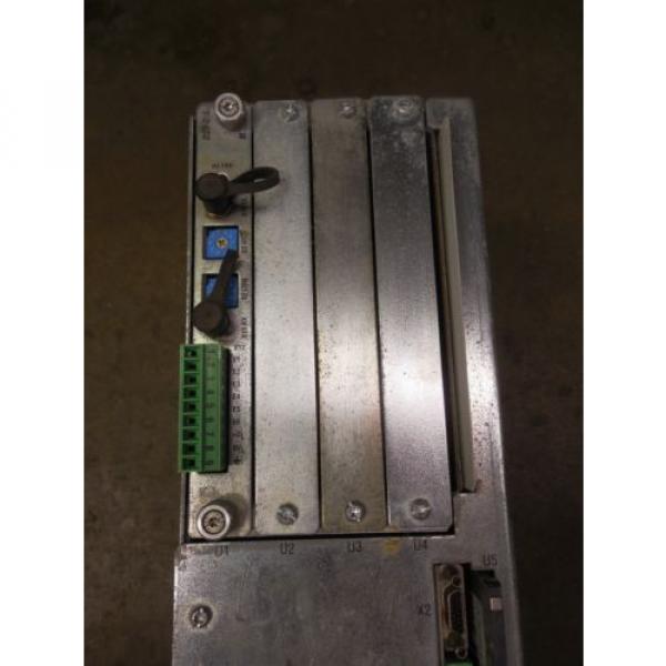 INDRAMAT REXROTH SERVO DRIVE 75A 75 AMP HDS032-W075N-HS12-01-FW W DSS 21 USED #2 image