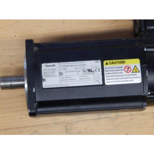 Rexroth Indramat MSK050C-0600-NN-M1-UG0-NNNN Used #3 image