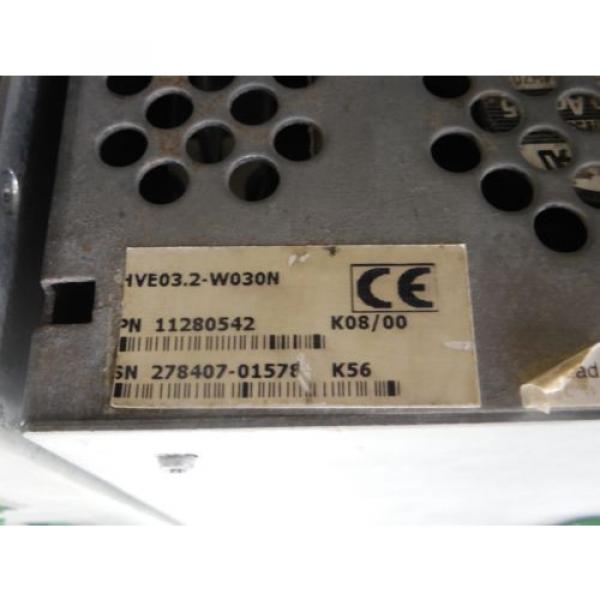 INDRAMAT REXROTH POWER SUPPLY ECO DRIVE HVE032-W030N HVE032-W030N REV K08/00 #3 image