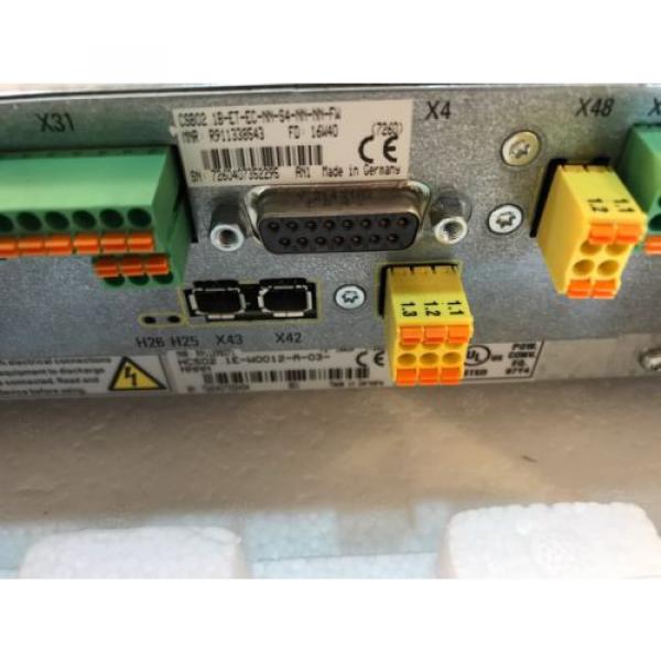 Origin Bosch Rexroth Indramat IndraDrive C HCS02 1E-W0012-A-03-NNNN 2 available #5 image