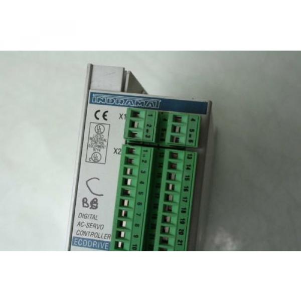 Bosch Rexroth Indramat DKC011-040-7-FW Digital AC Servo Controller / Drive K19 #4 image