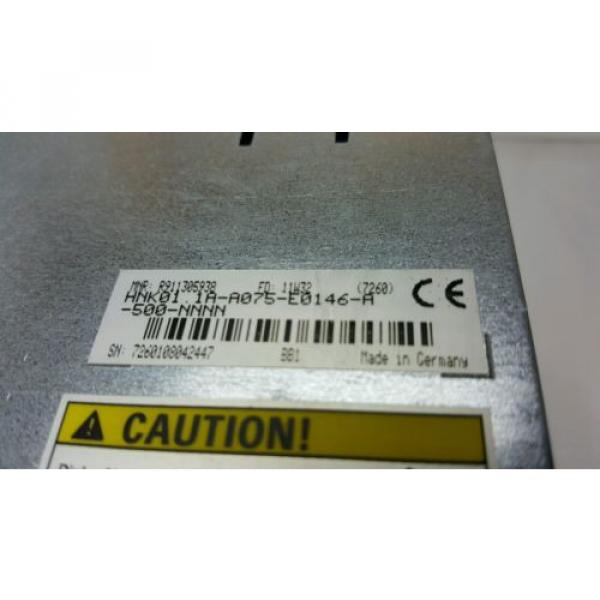 REXROTH INDRAMAT HNK011A-A075-E0146-A-500-NNNN POWER LINE FILTER R911305938 #3 image