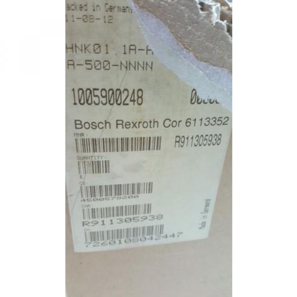 REXROTH INDRAMAT HNK011A-A075-E0146-A-500-NNNN POWER LINE FILTER R911305938 #10 image