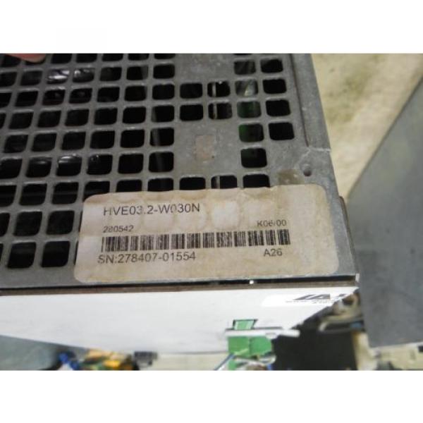 INDRAMAT REXROTH POWER SUPPLY ECO DRIVE HVE032-W030N HVE032-W030N REV K06/00 #3 image