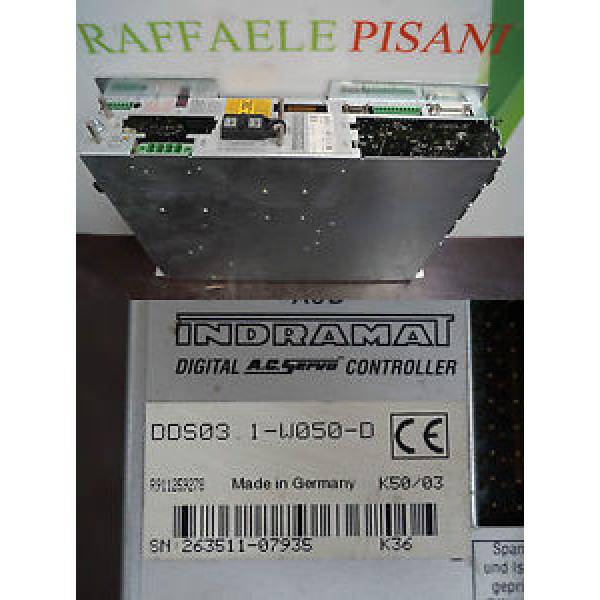 REXROTH INDRAMAT DDS031-W050-D // DDS 031-W050-D #1 image