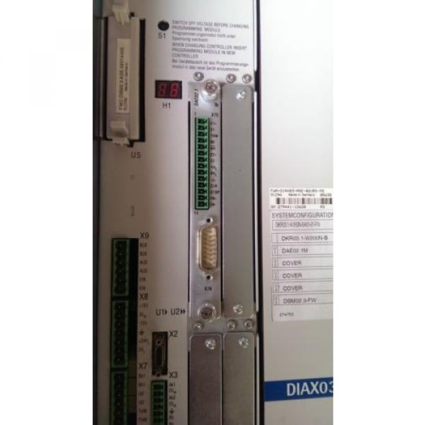 Origin BOSCH REXROTH INDRAMAT ECODRIVE CONTROLLER DKR031-W200N-BA01-01-FW #8 image