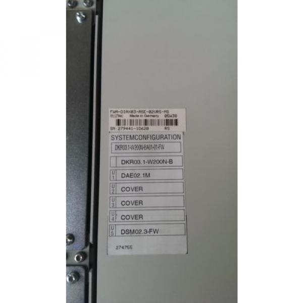 Origin BOSCH REXROTH INDRAMAT ECODRIVE CONTROLLER DKR031-W200N-BA01-01-FW #9 image