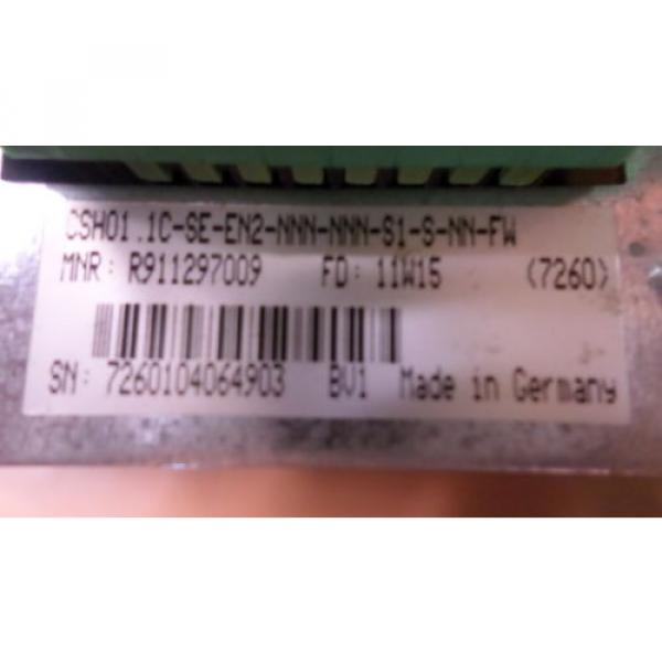 Rexroth Indramat CSH011C-SE-EN2-NNN-NNN-S1-S-NN-FW #2 image