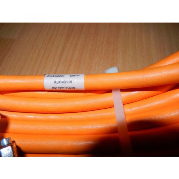 14m Encoderkabel REXROTH IKS4103 / 015 R911277916/39 INDRAMAT, Drehgeberkabel #9 image