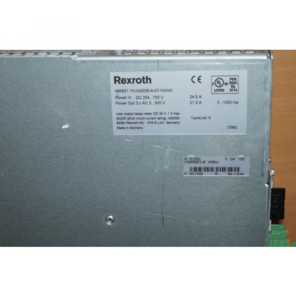 Indradrive Rexroth HMS011N-W0036-A-07-NNNN + CSH011C-SE-EN1-NNN-MA1-S1-S-NN-FW #2 image