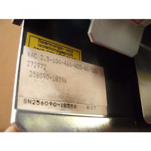 REXROTH INDRAMAT RAC Drive 35-100-460-ADS-W1-220 #6 image