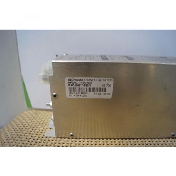 Rexroth Indramat Power Line Filter NFD031-480-007 Netzfilter #3 image