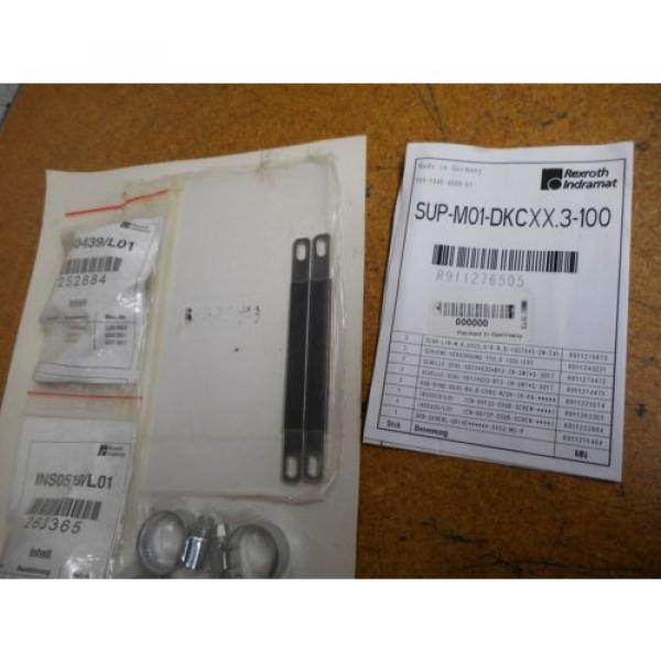 Rexroth Indramat INS0439/L01 INS0519/L01 SUP-M01-DKCXX3-100 Service Kit origin #5 image