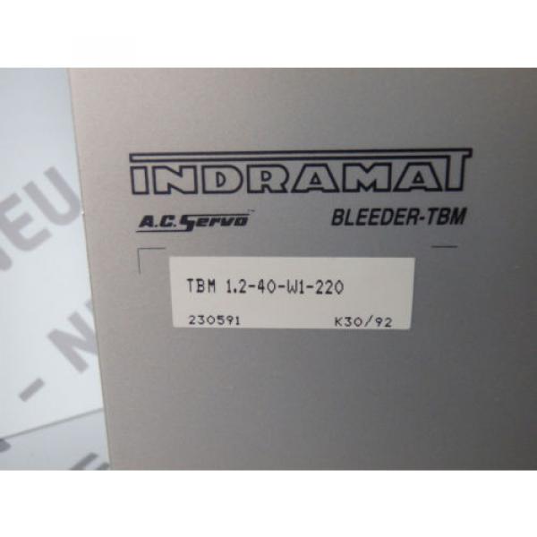 TBM1240W1220 INDRAMAT TBM12 - 40-W1-220 BOSCH REXROTH INDRAMAT MODUL NEUNIB #3 image