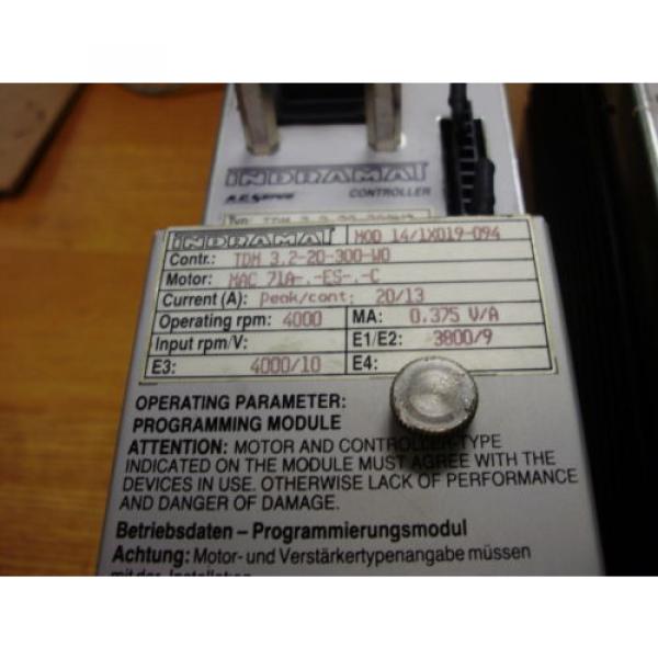 INDRAMAT SERVO DRIVE CONTROLLER TDM 32-20-300-W0 FOR MAHO CNC 432, MDL 600 E2 #6 image