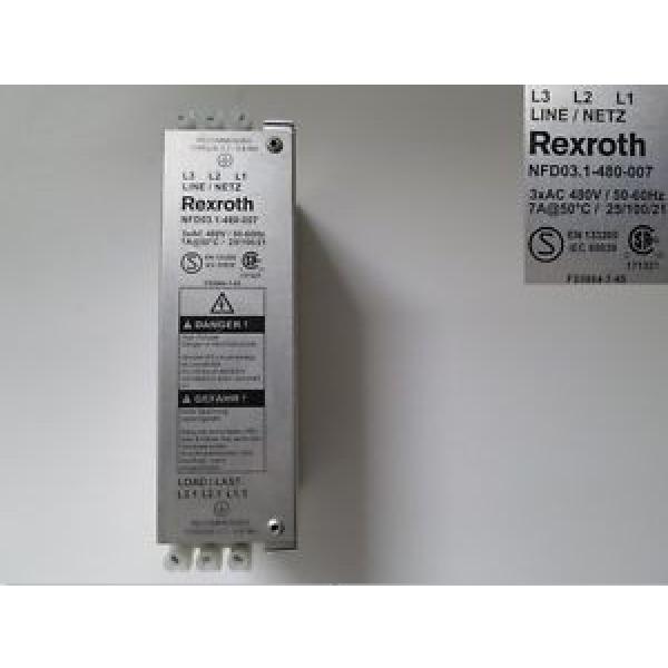 Rexroth Indramat Netzfilter NFD031-480-007  5-5 #2044 #1 image